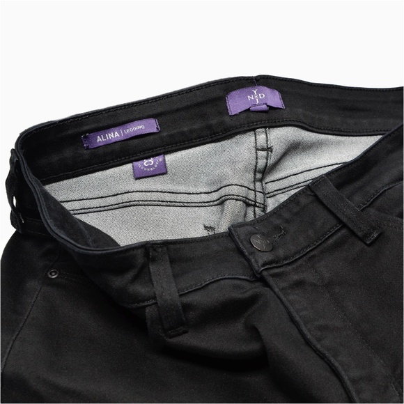 NYDJ Alina Legging Lift Tuck Technology Denim Jeans Cotton Blend Size 10P - Picture 4 of 7